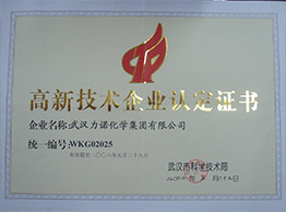 武汉登录入口荣获高新技术企业